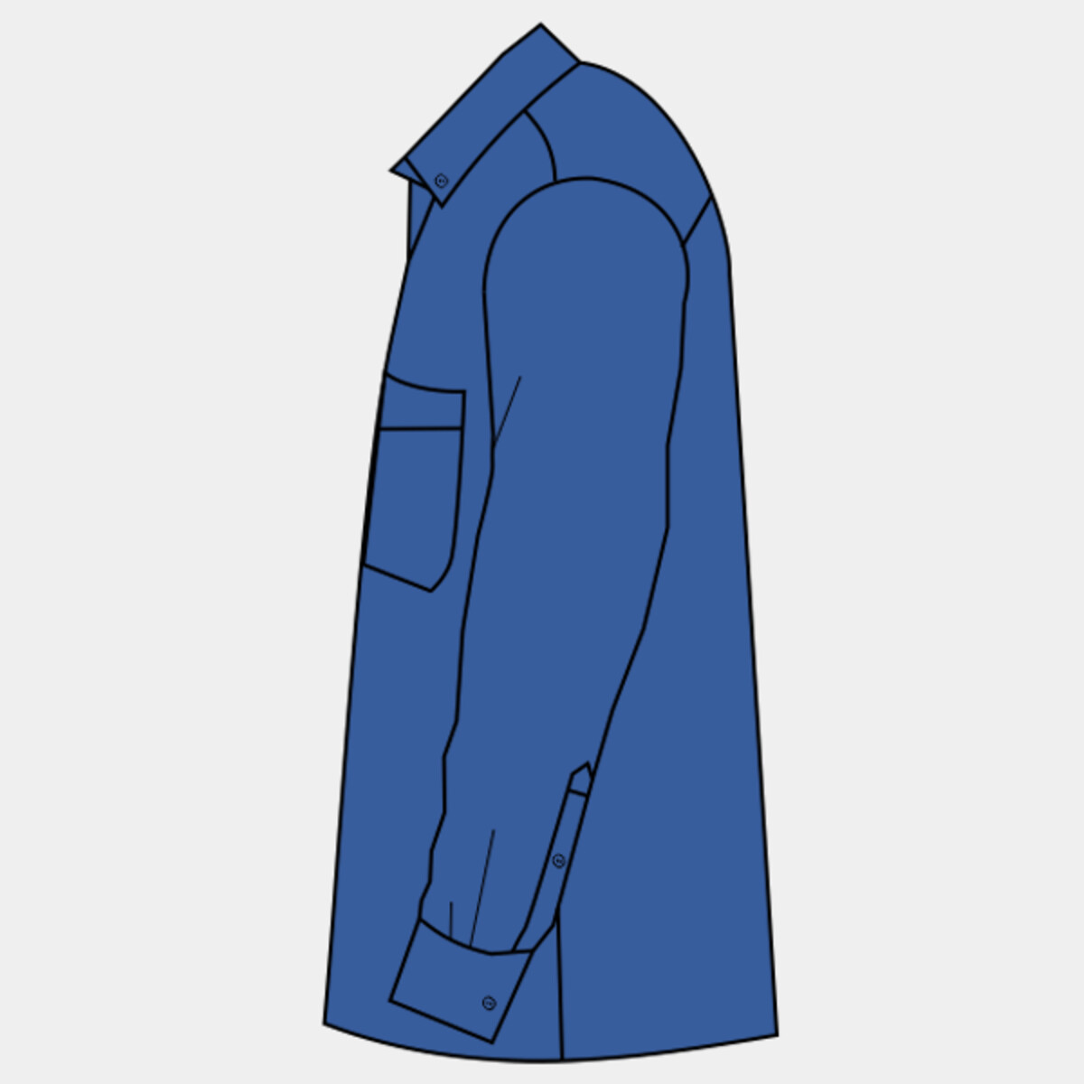 Left Sleeve (Long)