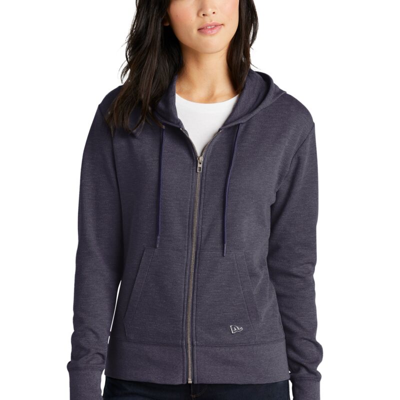 Women's Thermal Full Zip Hoodie Thumbnail