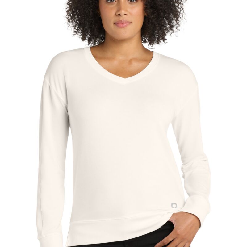 Women's Luuma Flex Long Sleeve V Neck Thumbnail