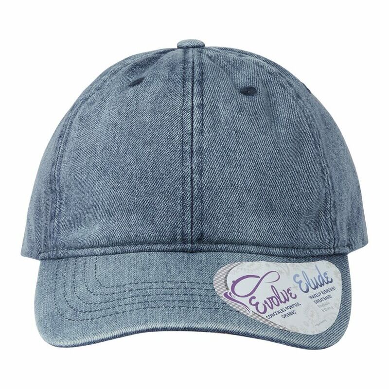 Women's Denim Cap Thumbnail