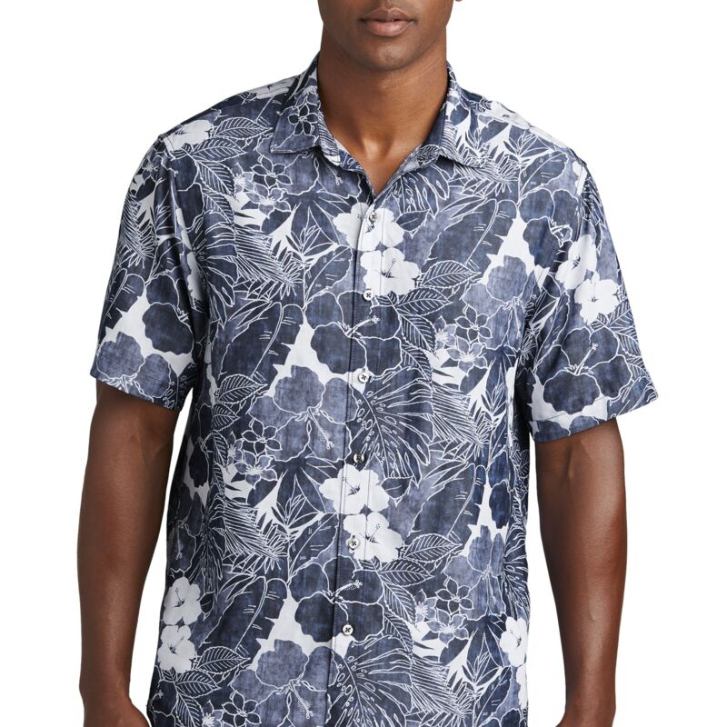 Coconut Point Playa Flora Short Sleeve Shirt Thumbnail
