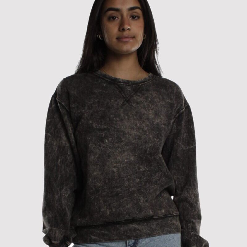 Premium Fleece Mineral Wash Crewneck Sweatshirt Thumbnail