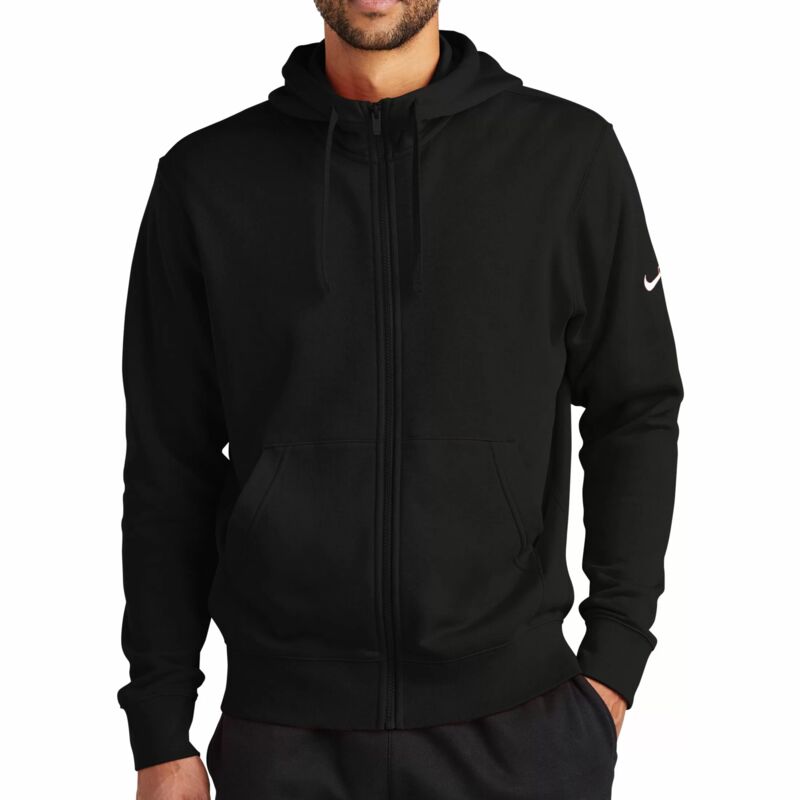 NIKE CLUB FLEECE SLEEVE SWOOSH FULL ZIP HOODIE Thumbnail
