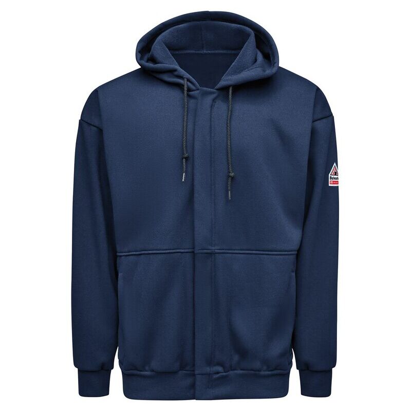 Men's Tall Full-Zip Fleece Hooded Sweatshirt Thumbnail