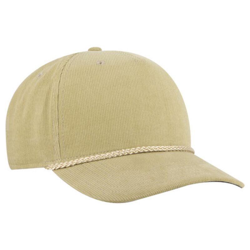 OTTO CAP 5 Panel Mid Profile Corduroy Baseball Cap Thumbnail