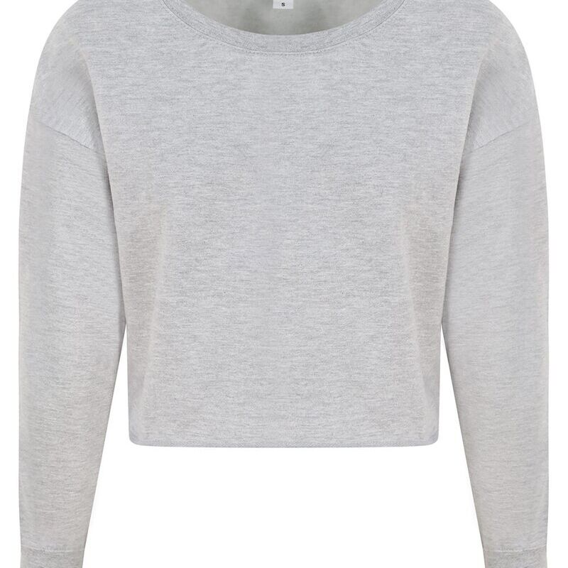 Women's Cropped Crewneck Sweatshirt Thumbnail