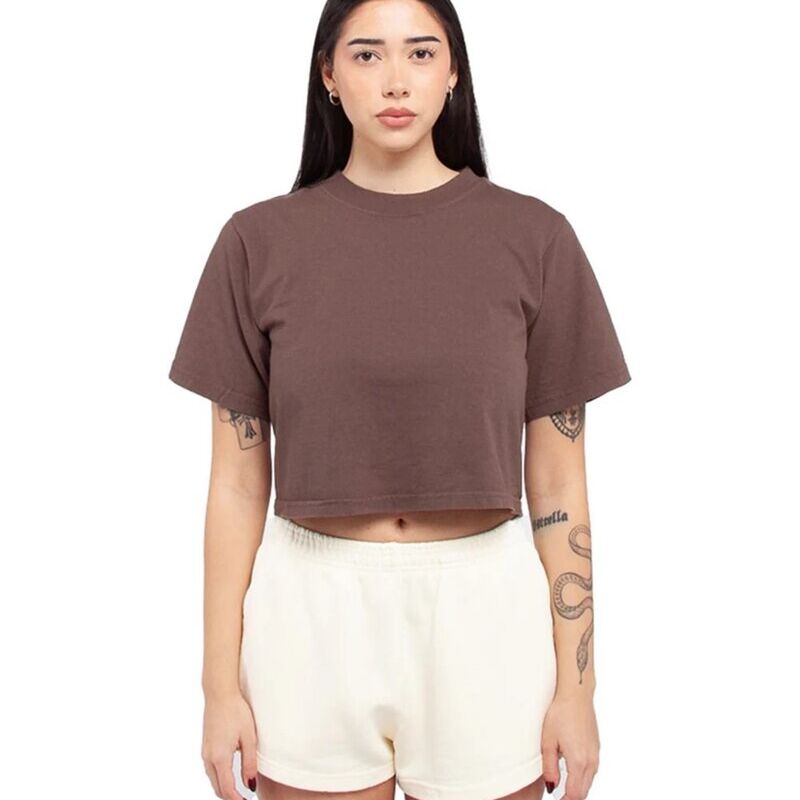 Women's Garment-Dye Crop T-Shirt Thumbnail
