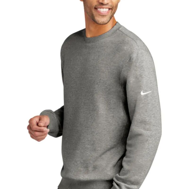 NIKE CLUB FLEECE SLEEVE SWOOSH CREW Thumbnail