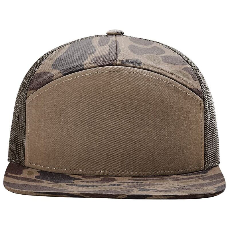 Printed Seven-Panel Trucker Cap Thumbnail