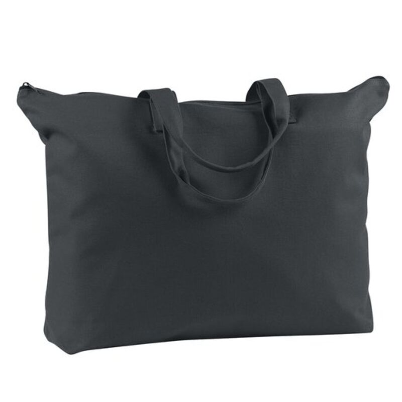 Canvas Zippered Book Tote Thumbnail