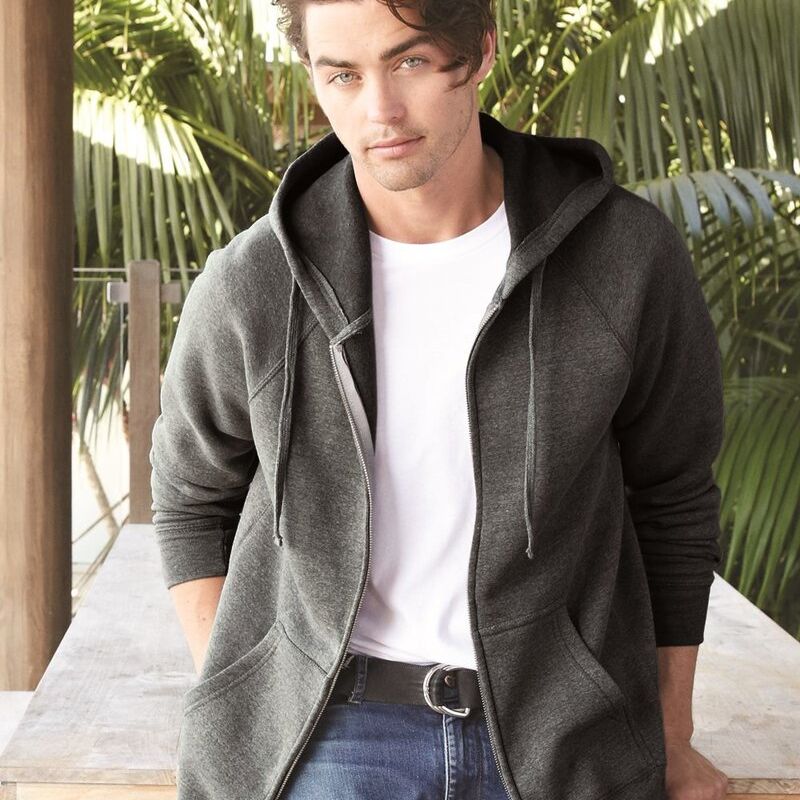 Special Blend Raglan Full-Zip Hooded Sweatshirt Thumbnail