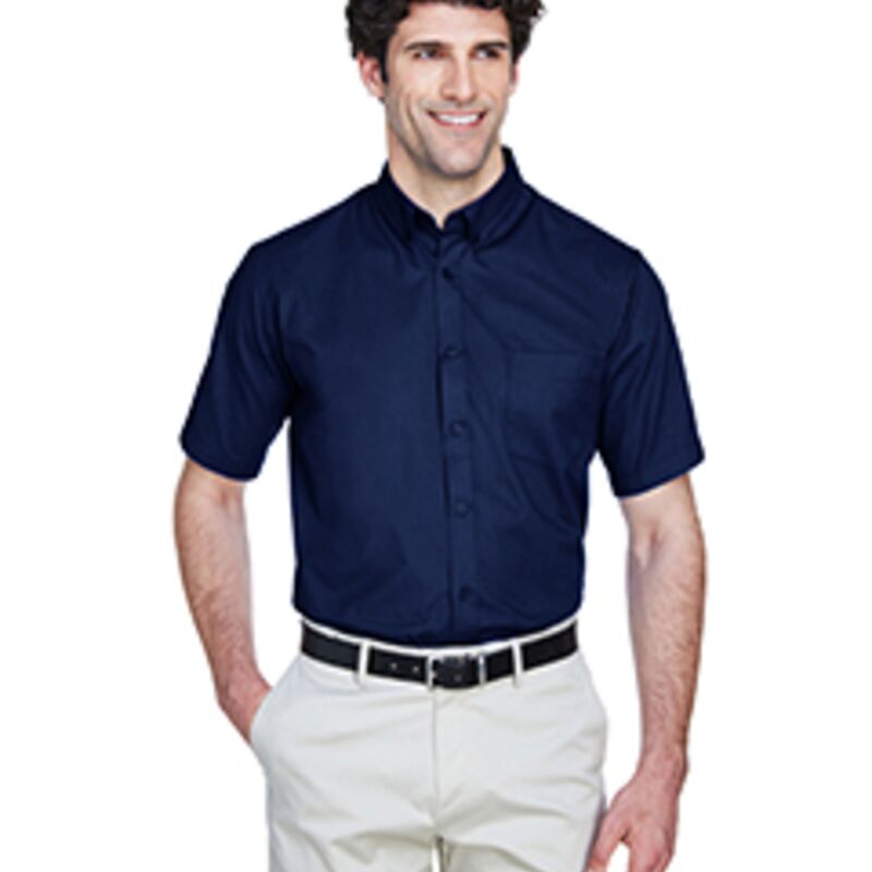 Men's Optimum Short-Sleeve Twill Shirt Thumbnail