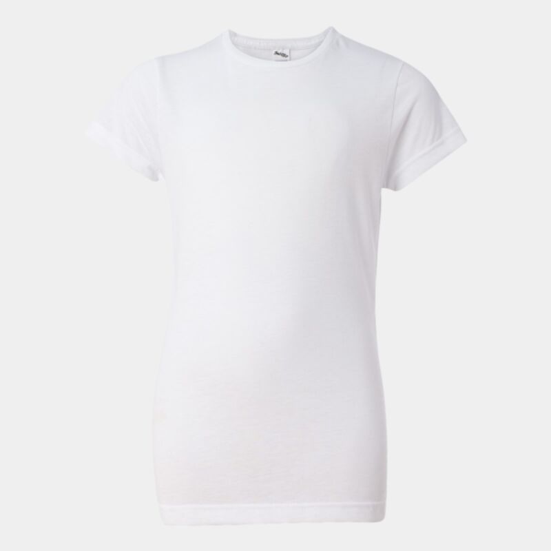 Women's Junior Fit Polyester Sublimation Tee Thumbnail