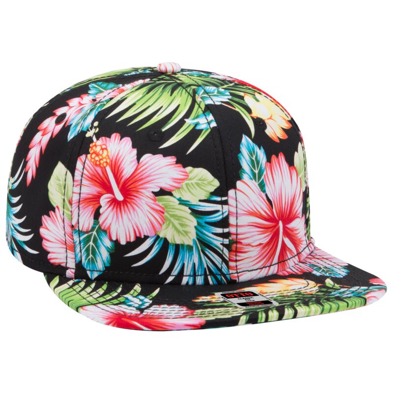 OTTO CAP "OTTO SNAP" 6 Panel Mid Profile Snapback Hat Thumbnail