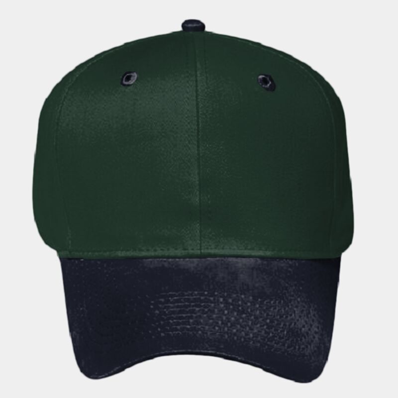 OTTO CAP 6 Panel Mid Profile Baseball Cap Thumbnail