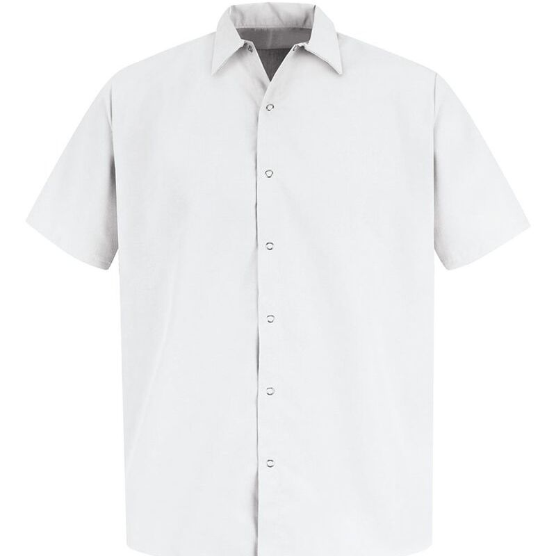 Men's Specialized Pocketless Polyester Work Shirt Thumbnail