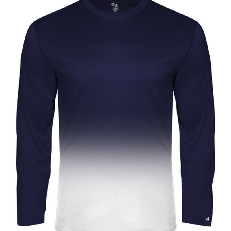 Youth Ombre Long Sleeve T-Shirt Thumbnail