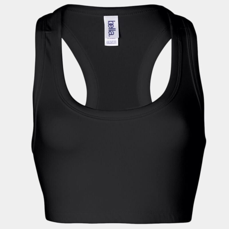 Women's Nylon Spandex Sports Bra Thumbnail