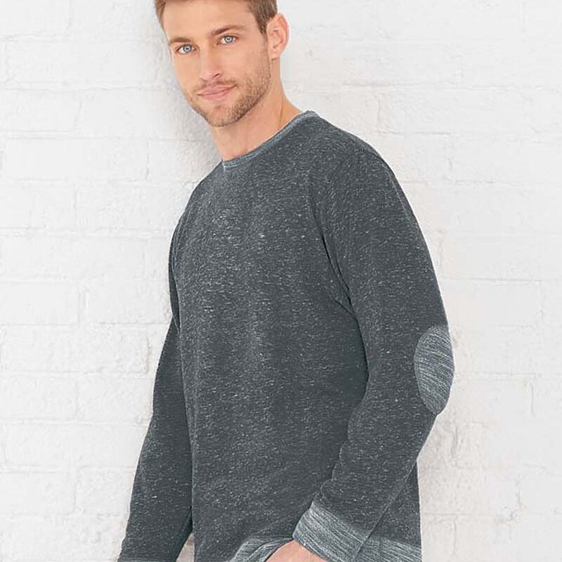 Unisex Harborside Mélange French Terry Crewneck Sweatshirt Thumbnail