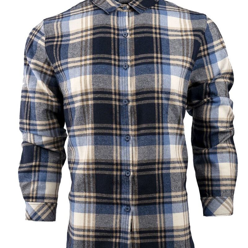 Women's No Pocket Yarn-Dyed Flannel Shirt Thumbnail