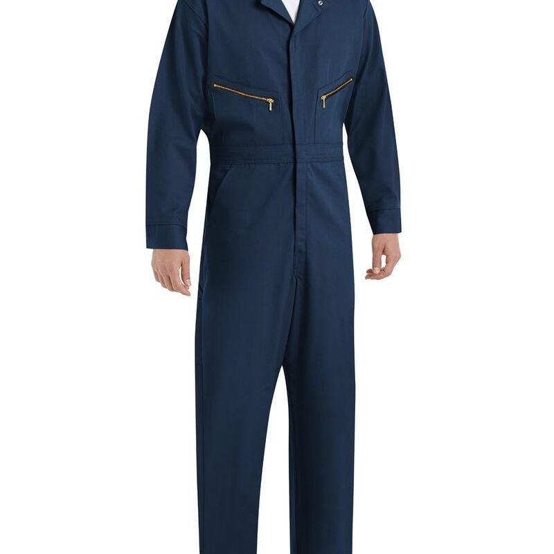 Zip-Front Cotton Coverall Thumbnail